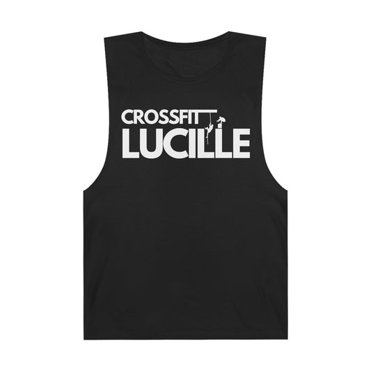 Unisex CrossFit Tank - Lucille Gym Sleeveless Tee for Fitness Enthusiasts
