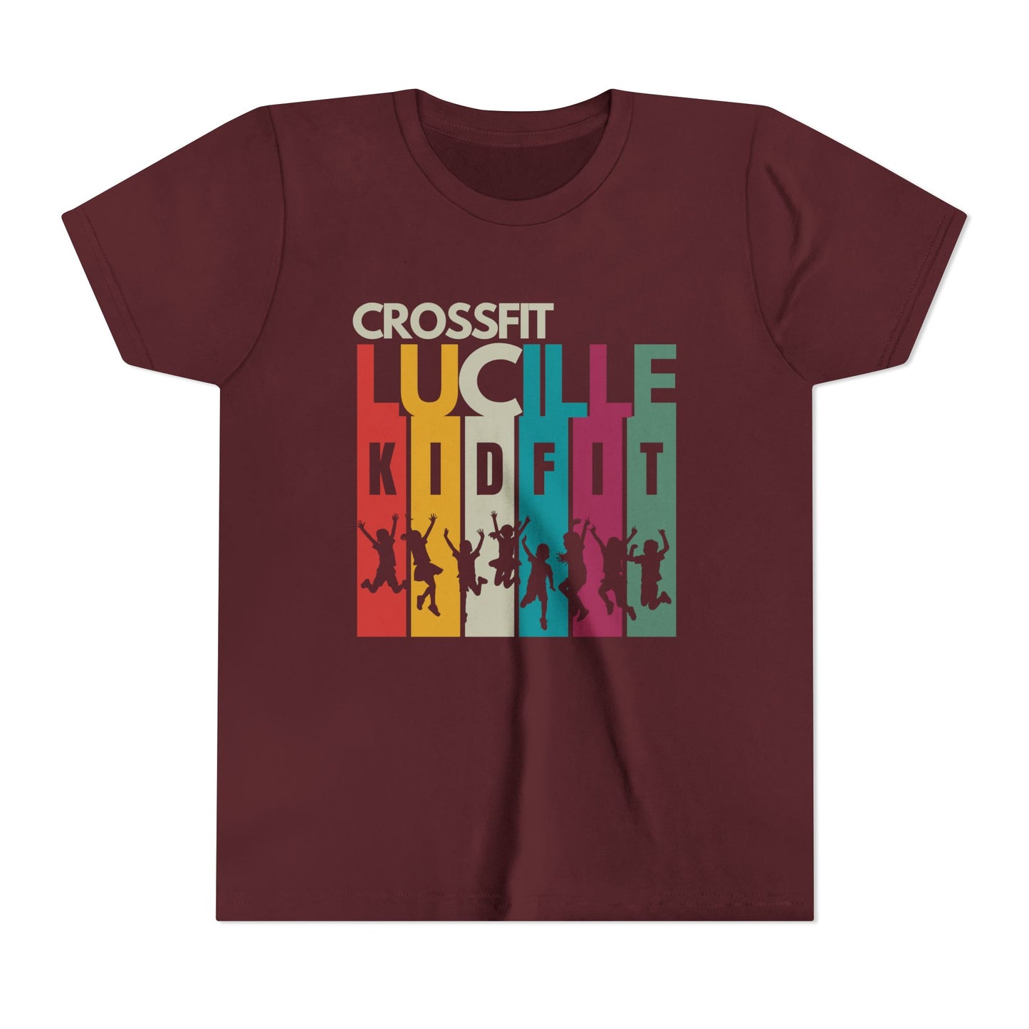 Kids CrossFit Activity Tee - Fun Lucille KidFit Design for Young Athletes