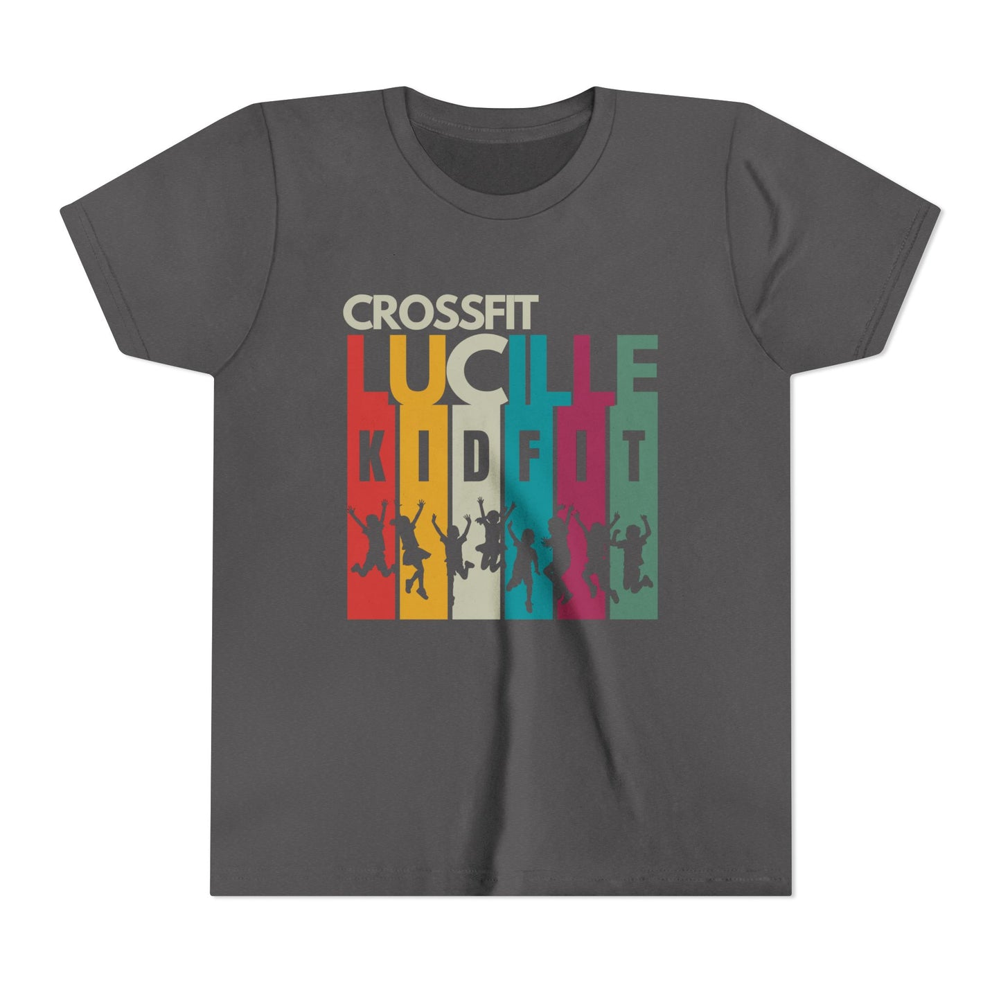 Kids CrossFit Activity Tee - Fun Lucille KidFit Design for Young Athletes