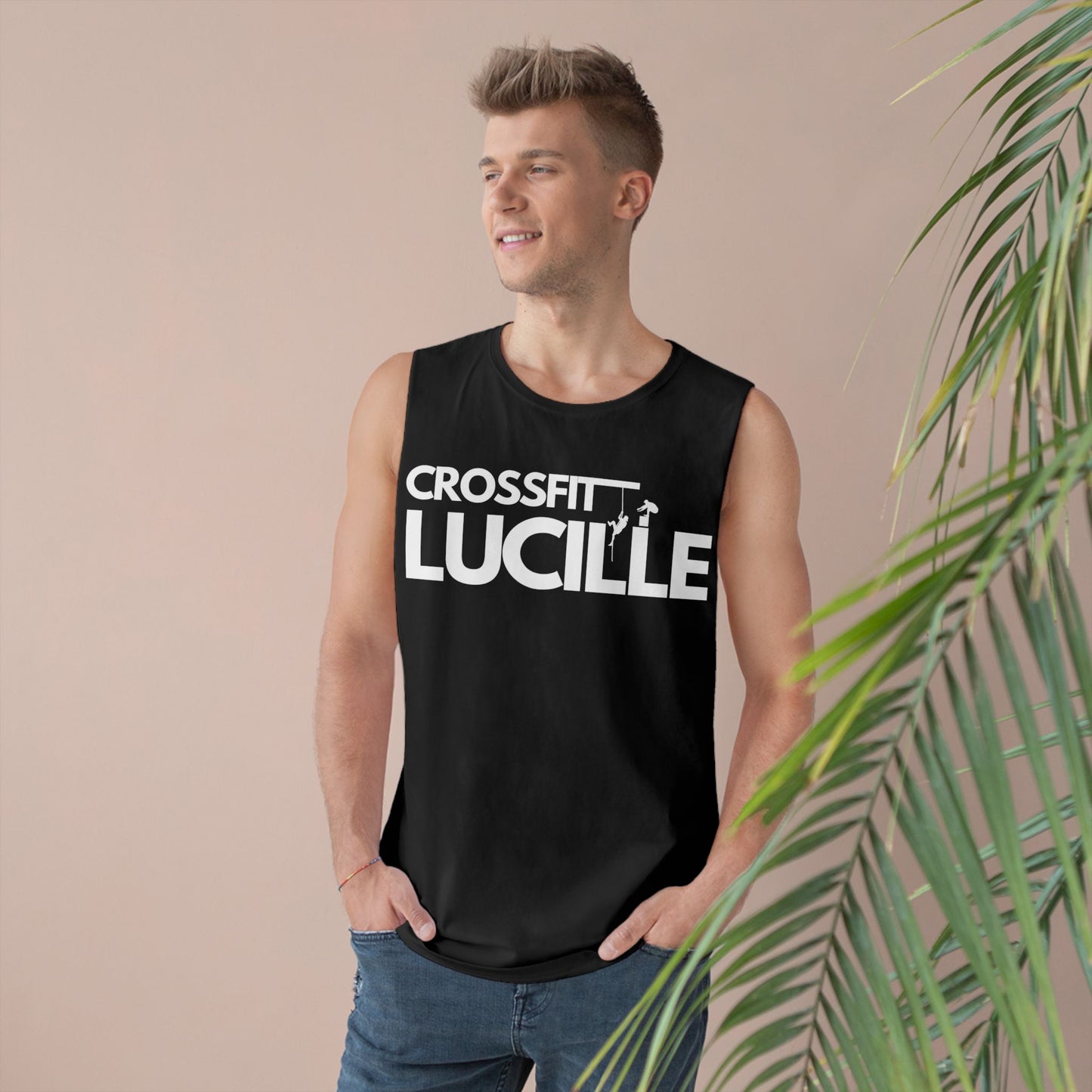 Unisex CrossFit Tank - Lucille Gym Sleeveless Tee for Fitness Enthusiasts