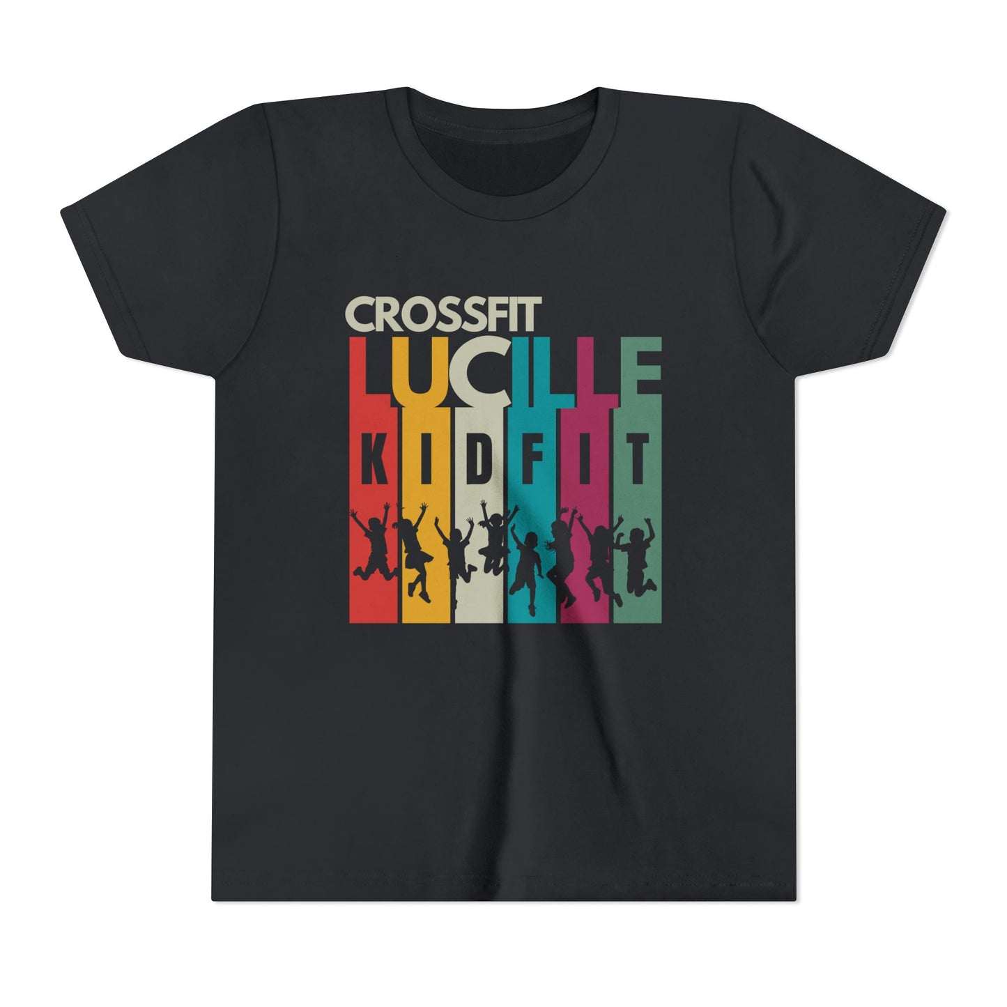Kids CrossFit Activity Tee - Fun Lucille KidFit Design for Young Athletes