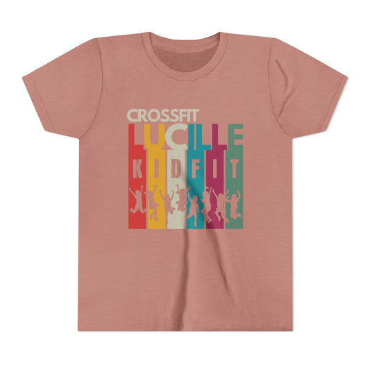 Kids CrossFit Activity Tee - Fun Lucille KidFit Design for Young Athletes