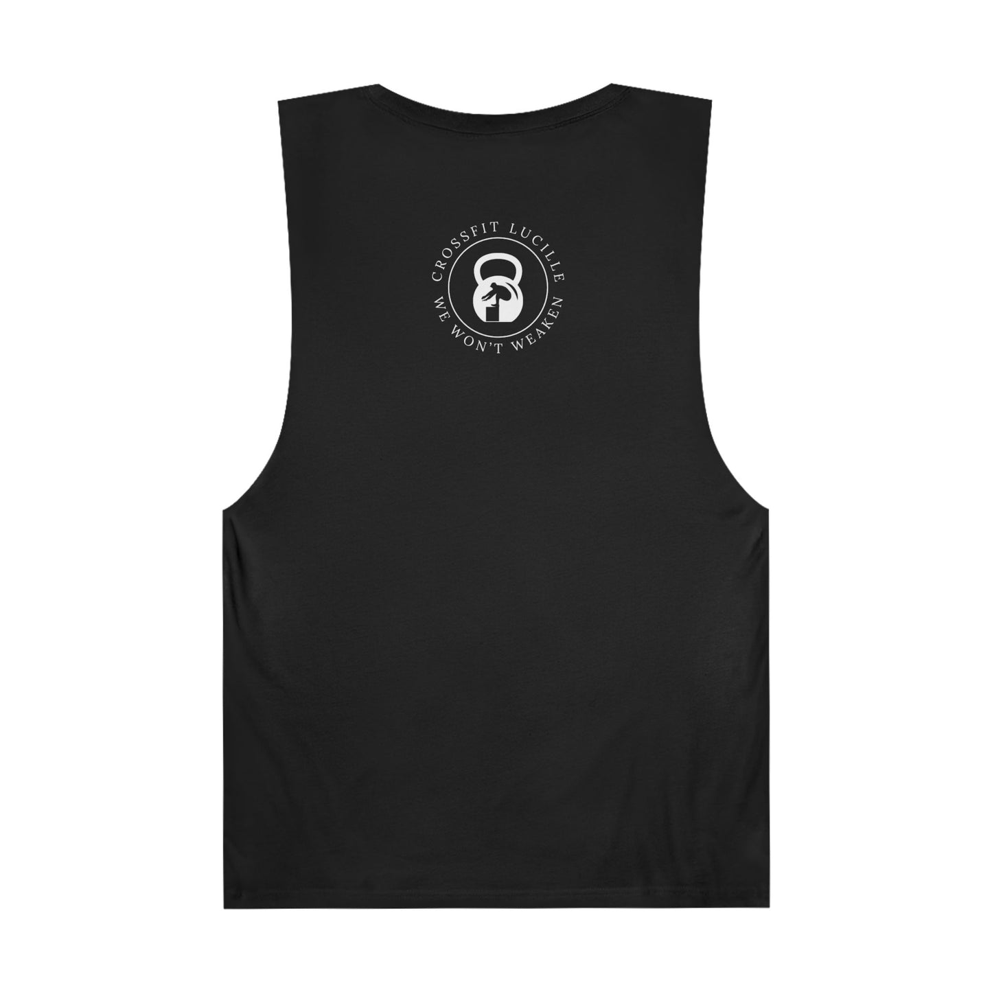 Unisex CrossFit Tank - Lucille Gym Sleeveless Tee for Fitness Enthusiasts