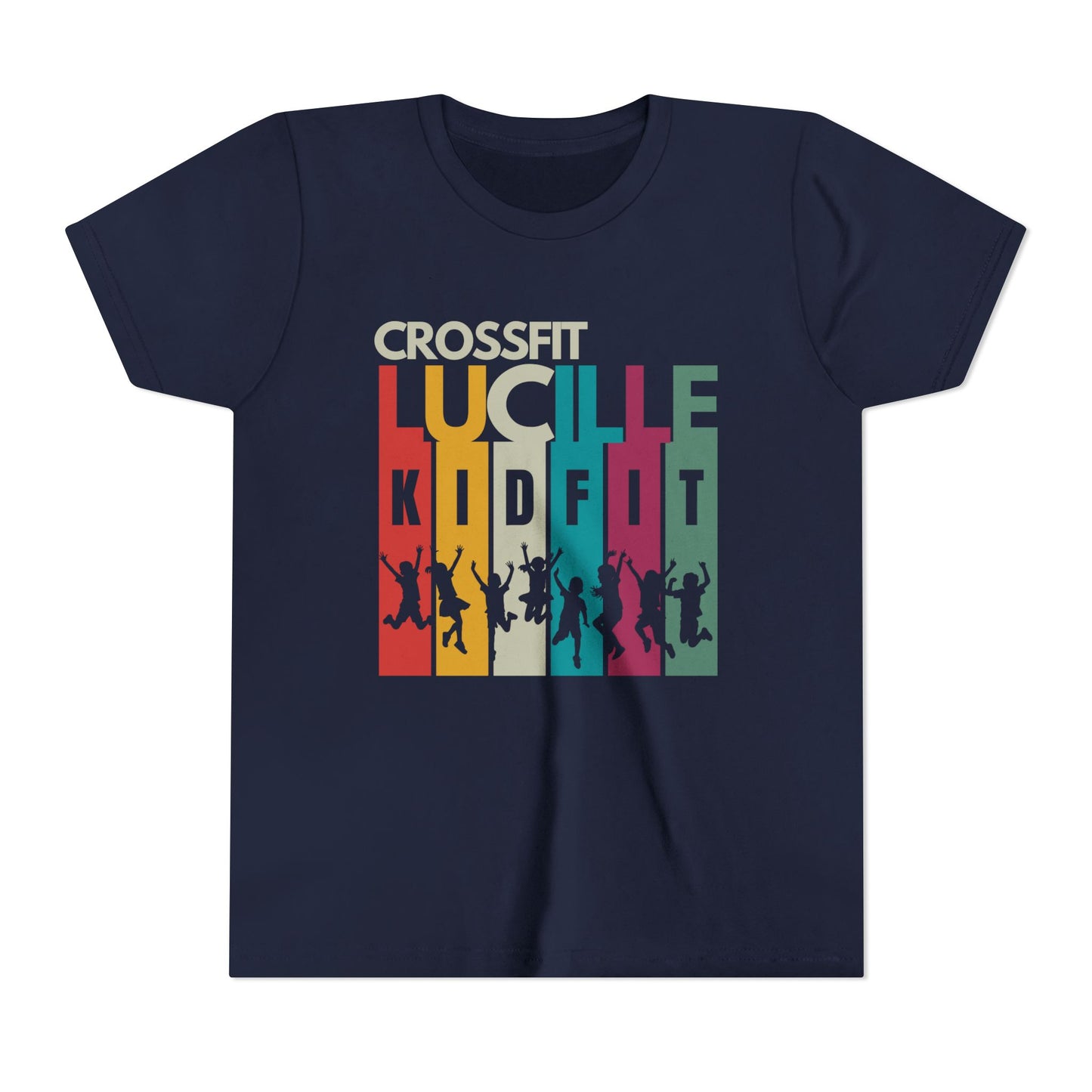 Kids CrossFit Activity Tee - Fun Lucille KidFit Design for Young Athletes