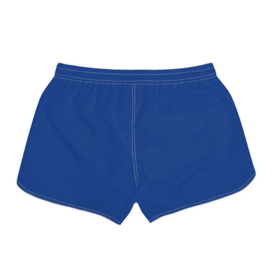 Custom Blue Casual Shorts for CrossFit Lucille - Women's Athletic Wear