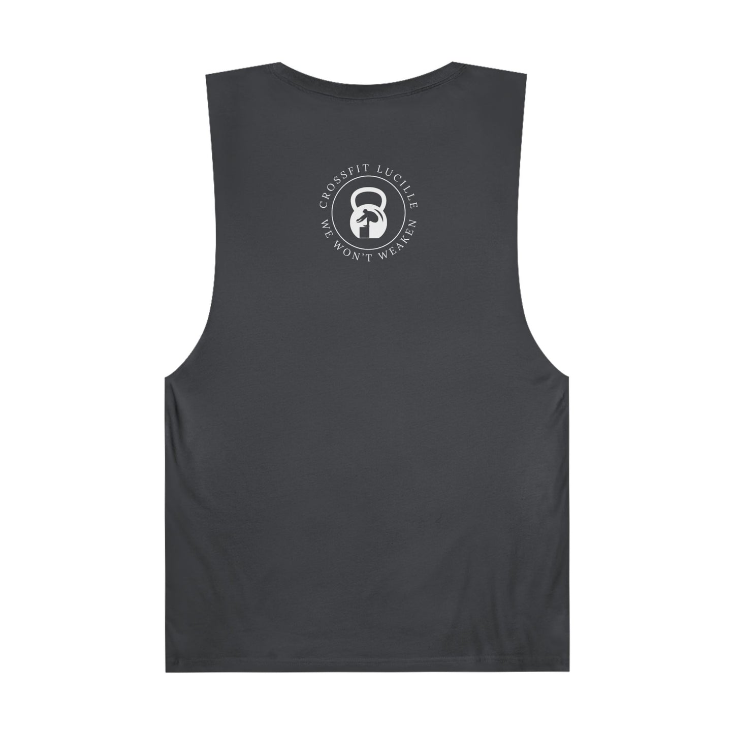 Unisex CrossFit Tank - Lucille Gym Sleeveless Tee for Fitness Enthusiasts
