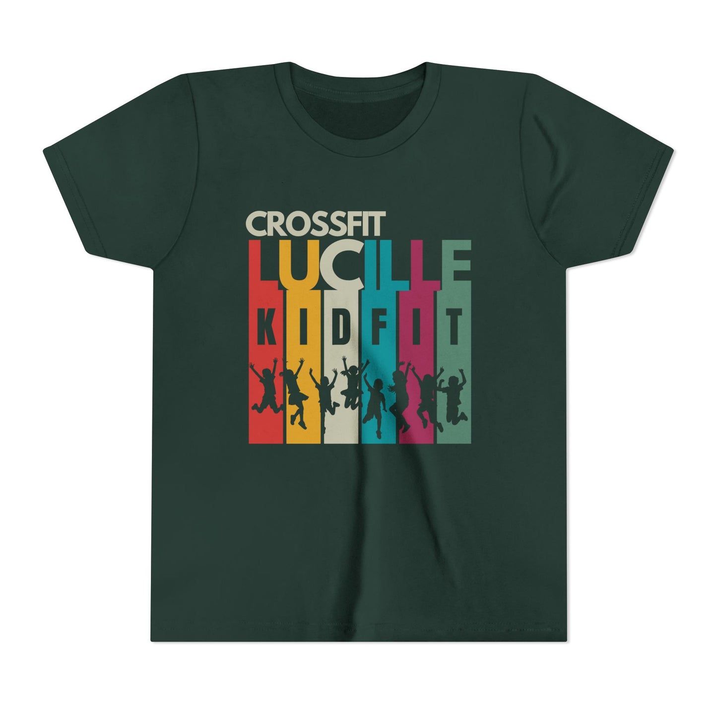 Kids CrossFit Activity Tee - Fun Lucille KidFit Design for Young Athletes