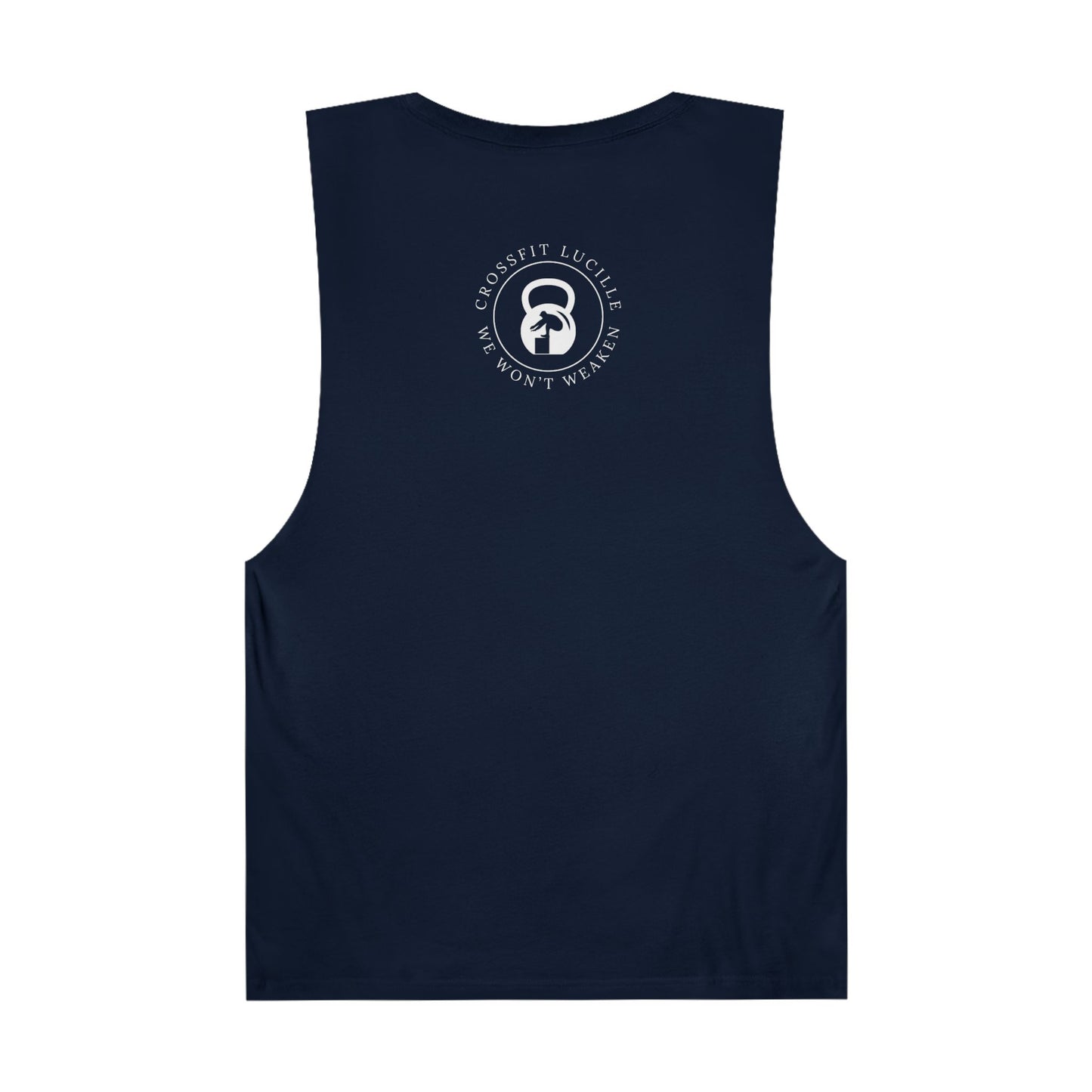 Unisex CrossFit Tank - Lucille Gym Sleeveless Tee for Fitness Enthusiasts